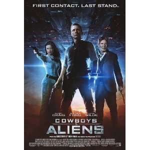  Cowboys & Aliens International Movie Poster Double Sided 