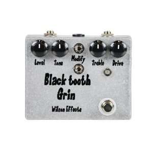    Wilson Effects Black Tooth Grin FX Pedal Musical Instruments