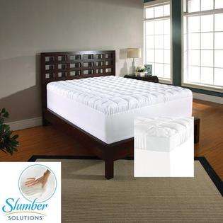   King/ Cal King size Memory Foam and Fiber Mattress Topper 