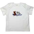 Funkoos Born To Be Wild Organic Baby Boy Short Sleeve T Shirts, Infant 