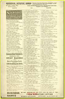 Trows Directory of Manhattan & Bronx, New York City {1903 & 1910} NYC 
