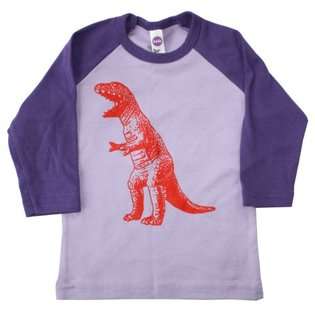 Happy Family Clothing Happy Family T Rex Dinosaur Girls 3/4 Sleeve 