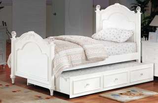 Lacey Kids Furniture Twin Bed with Trundle    Furniture Gallery 