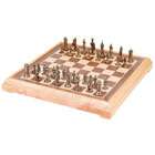 Trademark Games Deluxe Wooden Chess, Checker & Backgammon Set