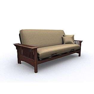 Santa Barbara Full Futon   Walnut  Elite Products For the Home Media 