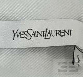 YSL Yves Saint Laurent Light Grey Wool Dress Size FR 38  