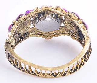 wholesale 6pcs Crystal Cuff bracelet Bangle Watch Br2  