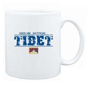 New  Kiss Me , I Am From Tibet  Mug Country 