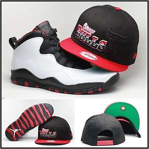 New Era Chicago Bulls Snapback Hat To Match The Air Jordan Retro 10 