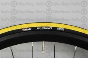 Vittoria Rubino III Tire 700x23 YELLOW Road Track Bike 641740160908 