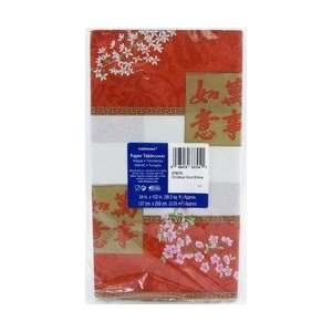  Party Supplies table cover ÿchinatown good wishes 1 ct 