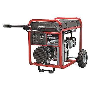 6200 Watt Portable Generator  Briggs & Stratton Lawn & Garden 