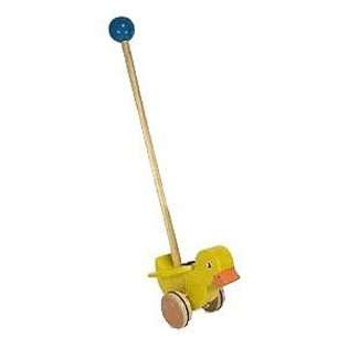 Melissa & Doug Melissa And Doug Deluxe Wooden Flapping Duck Push Toy 