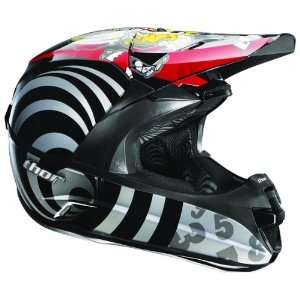  Thor Force Hypnosis Black/Red Helmet 01102433 Sports 