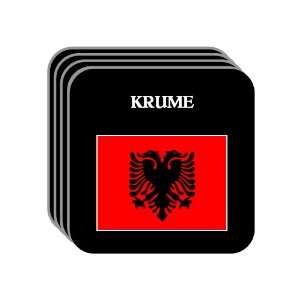  Albania   KRUME Set of 4 Mini Mousepad Coasters 