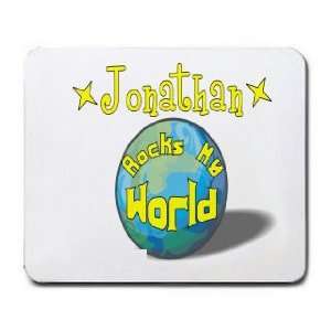 Jonathan Rocks My World Mousepad