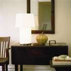 Lights Up Mombo Table Lamp in Brushed Nickel   Shade Color Purple 