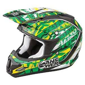  2011 Answer Alpha Air Motocross Helmet Automotive