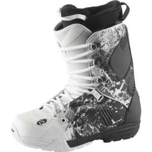  Rome Libertine Snowboard Boot   Mens White/Black, 9.0 