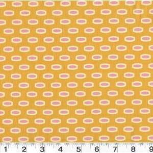  45 Wide Bijoux Mod Beads Tangerine Fabric By The Yard 