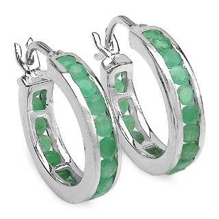  Sterling Silver .925 Genuine Emerald Stone Marquise Cut 