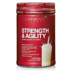  GNC Longevity Factors Strength and Agility Nutrition Shake 