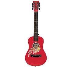 First Act Discovery 30 inch Acoustic Guitar   Red Flames   First Act 