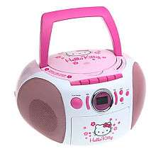 Hello Kitty Stereo CD Boombox   Spectra Merchandisin   