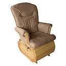 Delta Safe Glider   Natural with Taupe Cushion   Delta   BabiesRUs
