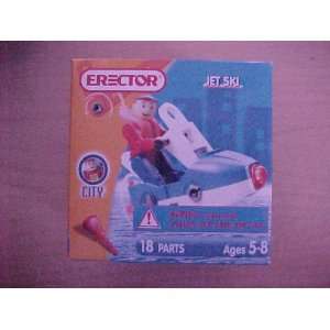  Erector City Jet Ski Toys & Games