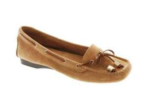   Michael Kors NEW Womens Moccasin Shoes Medium Beige Casual Suede 7