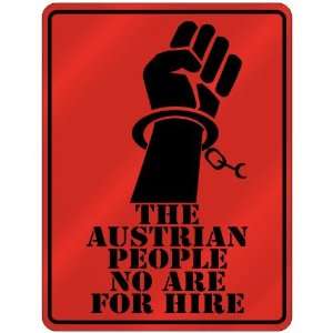  New  The Austrian People No Are For Hire  Austria 