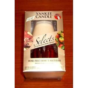 Yankee Candle, HOME SWEET HOME & MACINTOSH, Selects, Two Scents 