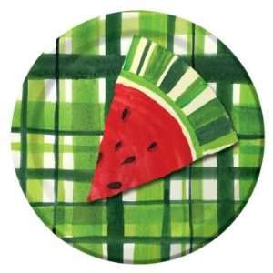  Watermelon Treat 7 inch Paper Plates 8 Per Pack Health 
