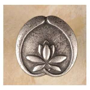  1 1/4 Asian Lotus Flower Knob