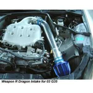   Ram Dragon Intake for Infiniti G35 2003 2005 ColorPolish Automotive