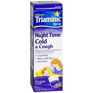   pack of 6  TRIAMINIC COLD/COUGH NIGHTTIME 4OZ NOVARTIS CONSUMER HEALTH