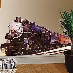   Pacific Train Decal Small Self Adhesive 