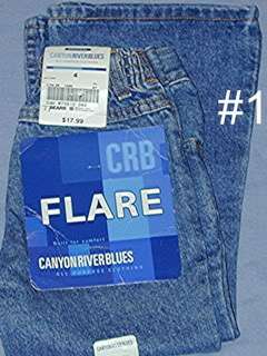 DENIM JEANS LONG PANTS GIRLS and BOY SIZE 4 5S 6X 7 NWT  