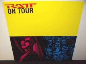 RATT ON TOUR PROMO ALBUM POSTER FLAT STEPHEN PEARCY 99  