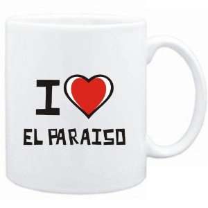  Mug White I love El Paraiso  Cities