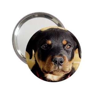 Rottweiler Puppy Dog 1 Handbag Makeup Mirror K0756