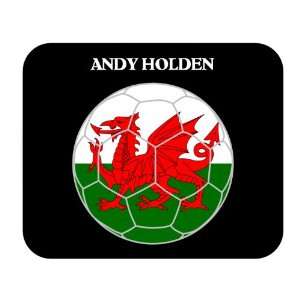 Andy Holden (Wales) Soccer Mouse Pad