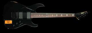   Kirk Hammett KH 2 Vintage Electric Guitar Alder Body Distressed Black