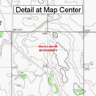   Map   Storm Lake NE, Iowa (Folded/Waterproof)