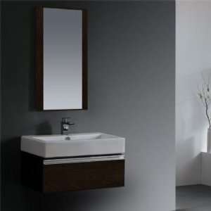 Vigo Industries VG09015104K Single Bathroom Vanity w/ Mirror and 