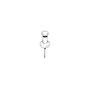   Hardware 56995 Reusable Single Pack Clear Push Pins