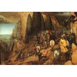  The Conversion of Saul, By Bruegel Pieter il Vecchio 