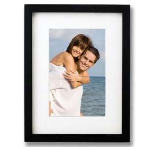  Black Wood Picture Frame with Mat Gallery Collection