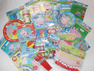   Childrens/Kids Birthday Party Items (Plates, Cups, Napkins, Loot Bags